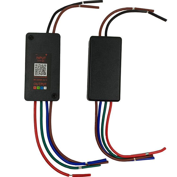 广州24V/5A/LJD524-Q1/ RGB七彩灯控制器