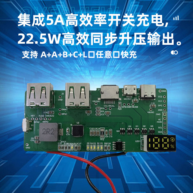 广州SW6208(PD双向快充IC)