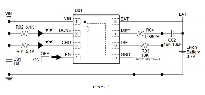 广州BC91801高耐压单节锂电池充电芯片兼容SGM40561, SY8602