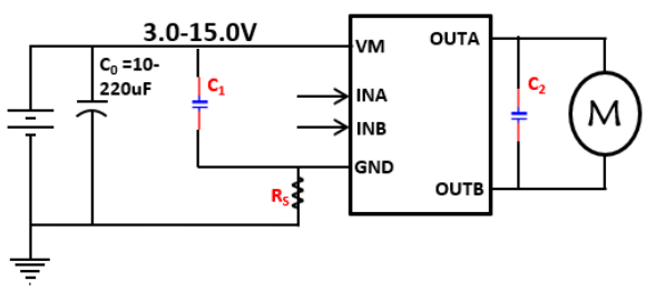 3.5A, 3.0-15.0V 广州单通道H桥驱动芯片SA8339